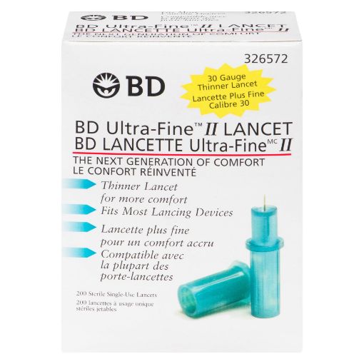 Picture of BD ULTRA FINE II LANCETS 200S