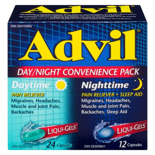 Picture of ADVIL DAY/NIGHT CONVENIENCE PACK 36S                                       