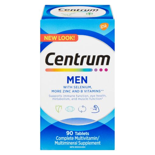 Picture of CENTRUM FOR MEN 90S                                                        