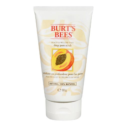 Picture of BURTS BEES DEEP PORE SCRUB - PEACH and WILLOWBARK 110GR