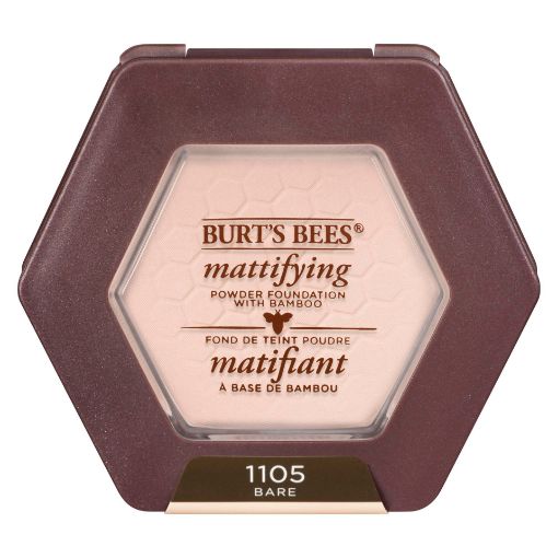 Picture of BURTS BEES MATTIFYING POWDER FOUNDATION - BARE 8.5GR                       