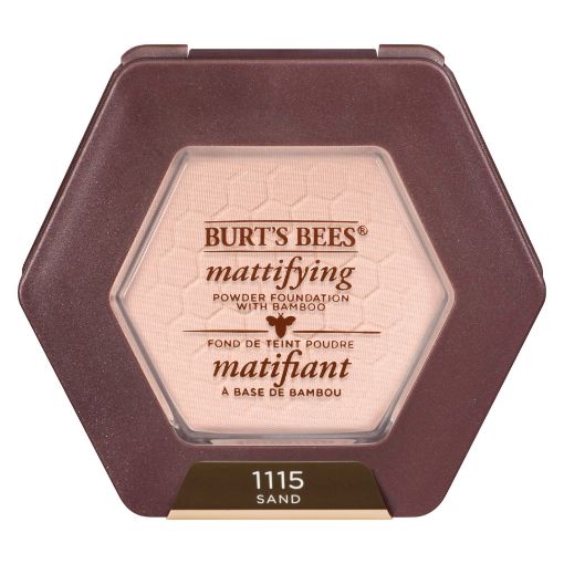 Picture of BURTS BEES MATTIFYING POWDER FOUNDATION - SAND 8.5GR                       