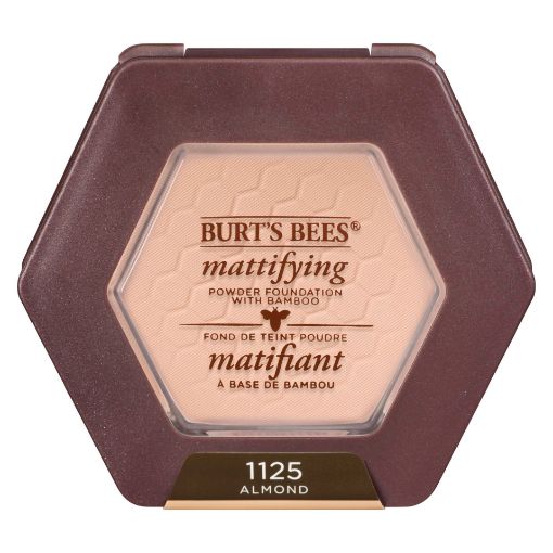 Picture of BURTS BEES MATTIFYING POWDER FOUNDATION - ALMOND 8.5GR                     