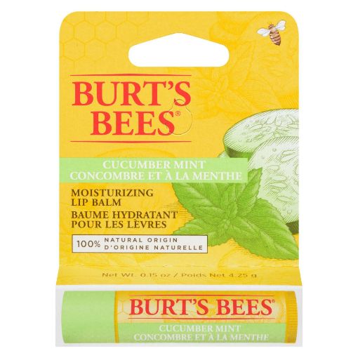 Picture of BURTS BEES CUCUMBER MINT LIP BALM BLISTER BOX 4.25GR                       