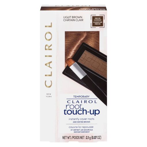 Picture of CLAIROL ROOT TOUCH UP TEMPORARY ROOT POWDER - LT BROWN