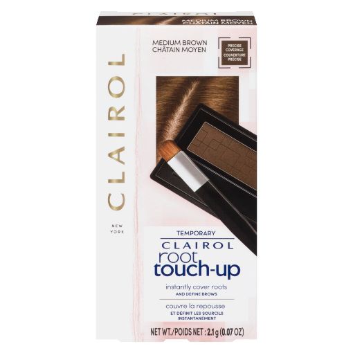 Picture of CLAIROL ROOT TOUCH UP TEMPORARY ROOT POWDER - MED BROWN