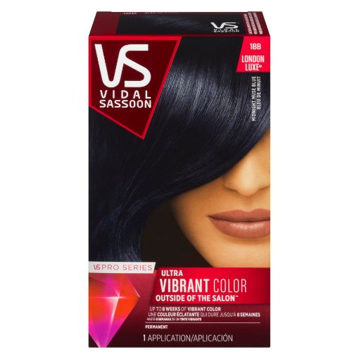 Picture of VIDAL SASSOON PRO SERIES HAIR COLOUR - MIDNIGHT MUSE BLUE 1BB