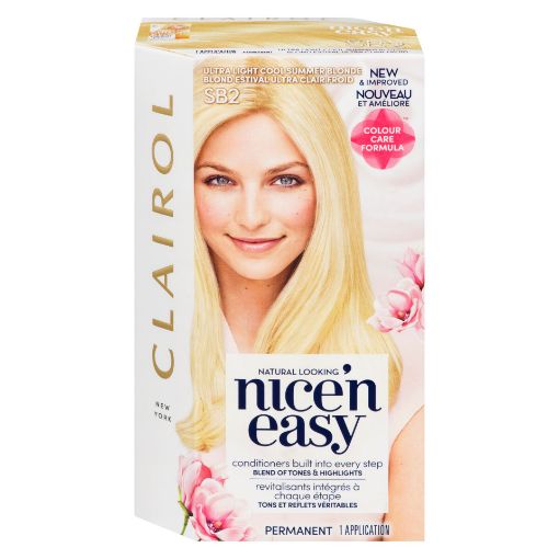 Picture of CLAIROL NICE N EASY HAIR COLOUR - SB2 ULTRA LTCL SUMMER BLONDE             