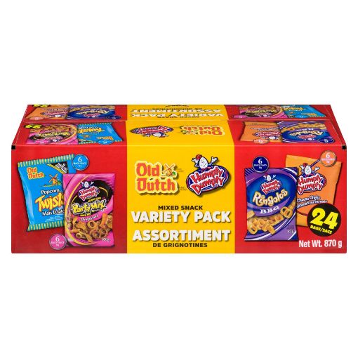 Picture of OLD DUTCH SNACKS VARIETY PACK 870GR