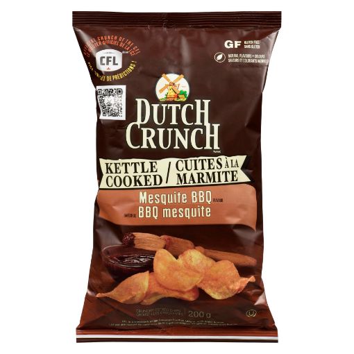 Picture of DUTCH CRUNCH KETTLE CHIPS - MESQUITE BBQ 200GR