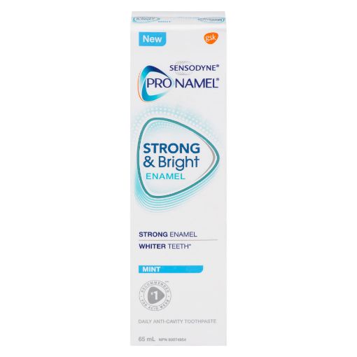 Picture of SENSODYNE PRONAMEL STRONG and BRIGHT TOOTHPASTE - MINT 65ML