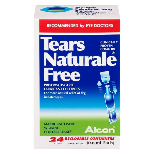 Picture of TEARS NATURALE FREE - EYE DROPS 24X0.6ML                     