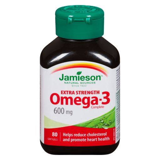 Picture of JAMIESON OMEGA 3 COMPLETE CAPSULE 1000MG 80S