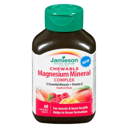 Picture of JAMIESON MAGNESIUM MINERAL COMPLEX CHEWABLE 60S                            