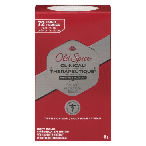 Picture of OLD SPICE CLINICAL SWEAT DEFENSE ANTI-PERSPIRANT DEO - STRONGER SWAGGER 48G