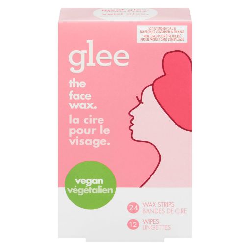Picture of GLEE FACE WAX STRIPS 24S