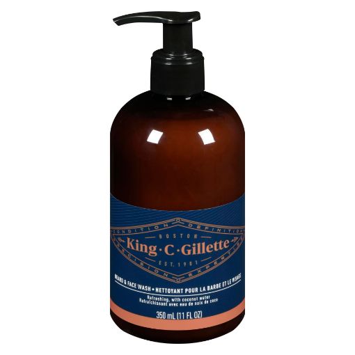 Picture of KING  C GILLETTE BEARD WASH 350ML                                          