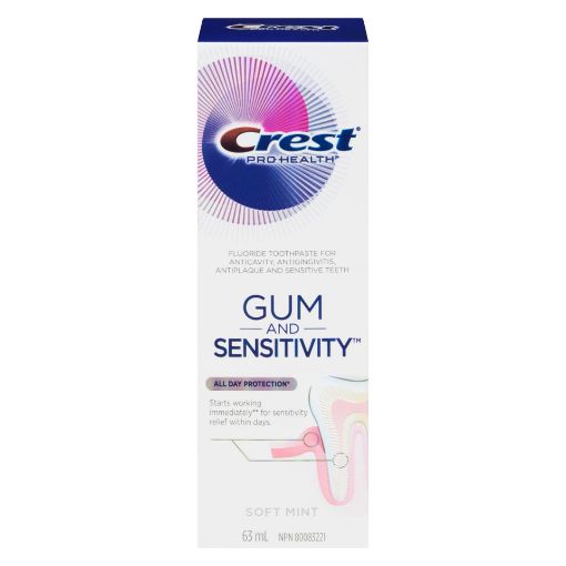 Picture of CREST PRO-HEALTH GUM and SENSITIVITY TOOTHPASTE - ALL DAY PROTECTION 63ML