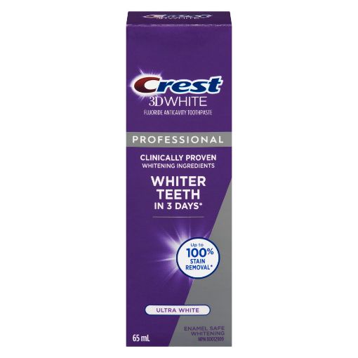 Picture of CREST 3D WHITE PROFESSIONAL TOOTHPASTE - ULTRA WHITE 65ML