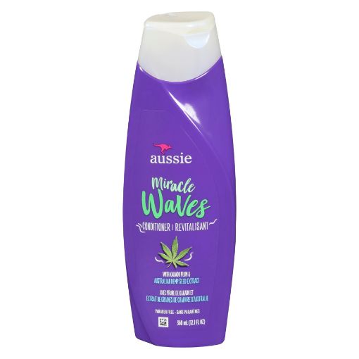 Picture of AUSSIE MIRACLE WAVES HEMP CONDITIONER 360ML                                