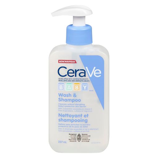 Picture of CERAVE BEBE WASH and SHAMPOO 237ML