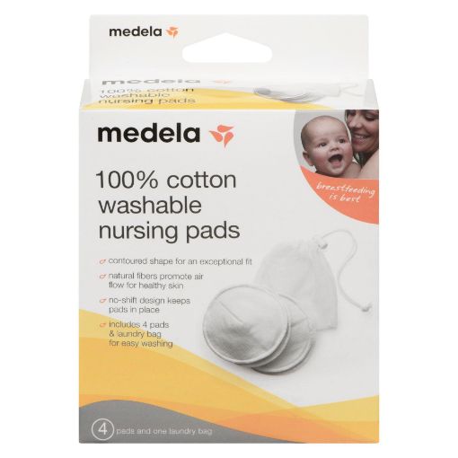 Picture of MEDELA WASHABLE BRA PAD 1X4                       