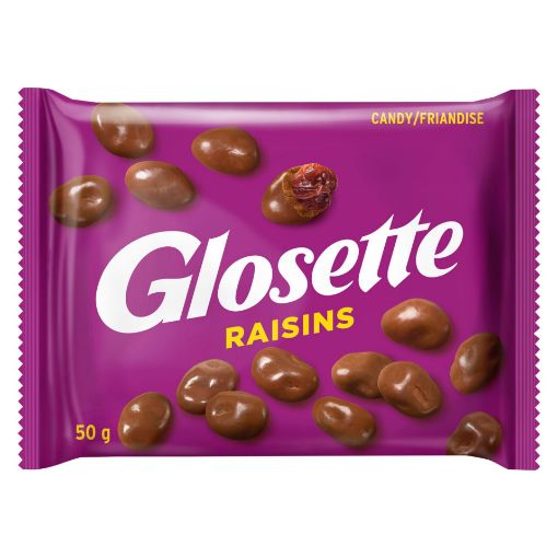 Picture of GLOSETTE RAISINS SINGLE BAR 50GR