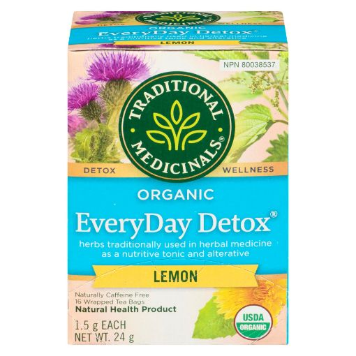 Picture of TRADITIONAL MEDICATIONS EVERYDAY DETOX - LEMON 16S