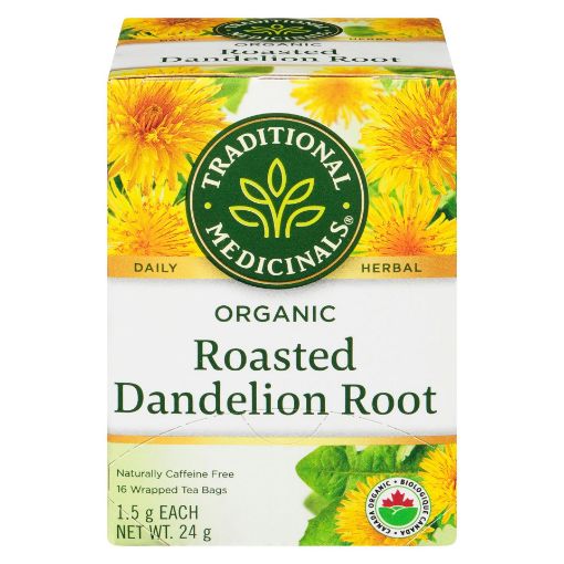 Picture of TRADITIONAL MEDICINALS TEA - ROASTED DANDELION ROOT 20S
