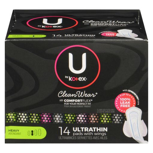 Picture of U BY KOTEX WING PADS - ULTRA THIN - HEAVY  14S                             