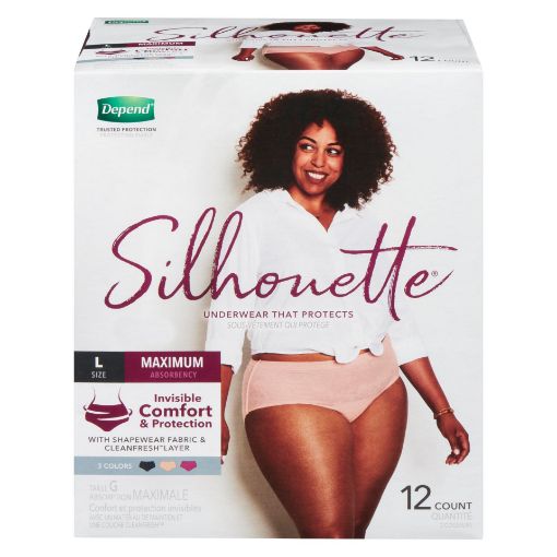 Picture of DEPEND SILHOUETTE UNDERWEAR - L FOR WOMEN 12S