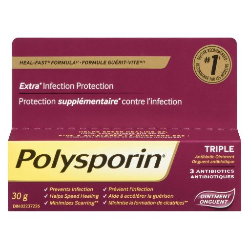Picture of POLYSPORIN HEAL FAST TRIPLE OINTMENT 30GR