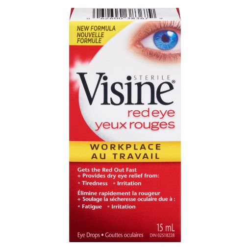 Picture of VISINE EYE DROPS - WORKPLACE 15ML