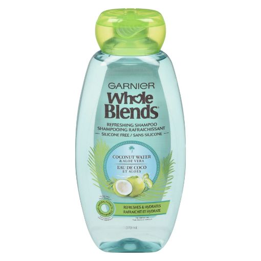 Picture of GARNIER WHOLE BLENDS SHAMPOO - COCONUT WATER and ALOE 370ML