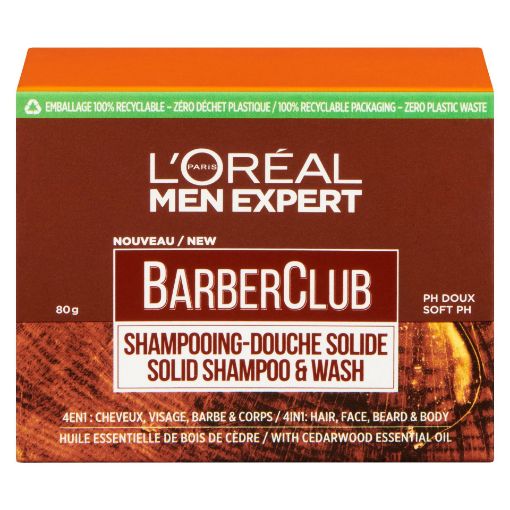 Picture of LOREAL MEN EXPERT BARBERCLUB SOLID SOAP 80GR                               