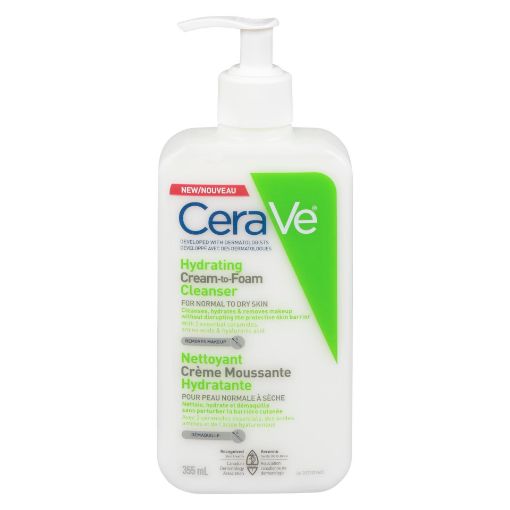 Picture of CERAVE CREAM TO FOAM CLEANSER 355ML                                        