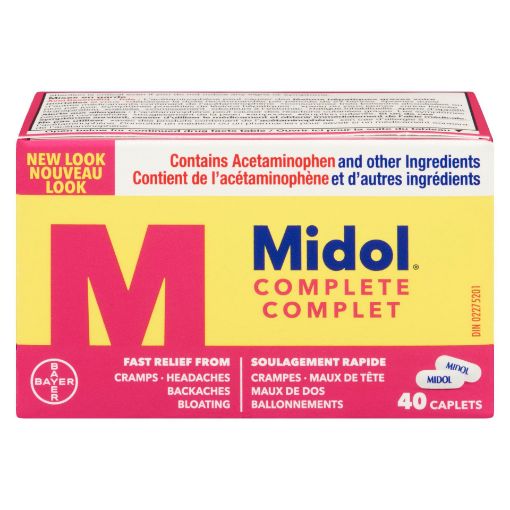 Picture of MIDOL COMPLETE CAPLETS 40S