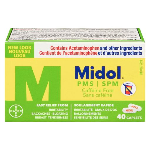 Picture of MIDOL PMS CAPLETS 40S
