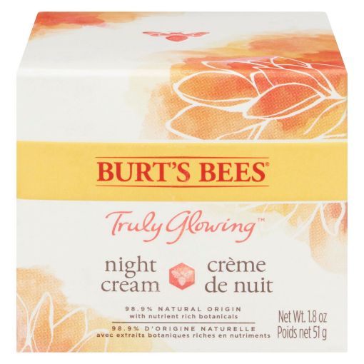 Picture of BURTS BEES TRULY GLOWING - NIGHT CREAM 51GR