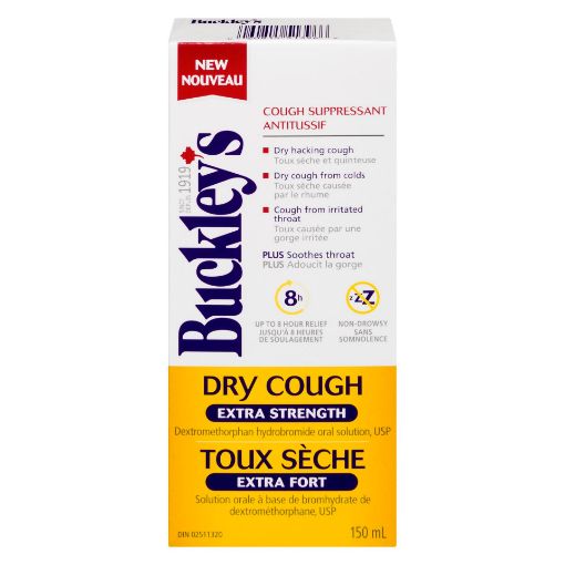 Picture of BUCKLEYS DRY COUGH SYRUP 150ML                                             