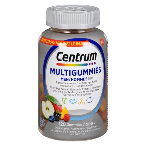 Picture of CENTRUM MULTI-GUMMIES - 50+ MEN 120S