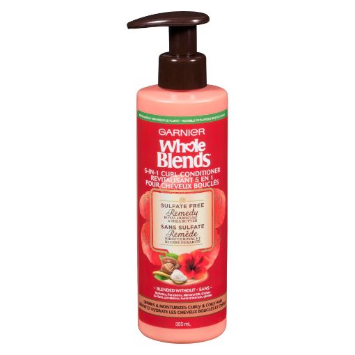Picture of GARNIER WHOLE BLENDS CONDITIONER - SULFATE-FREE HIBISCUS 355ML