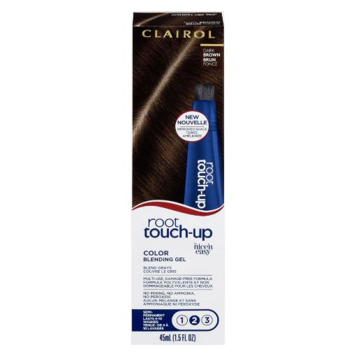 Picture of CLAIROL ROOT TOUCH UP SEMI-PERMANENT COLOR BLENDING GEL - 4 DK BROWN