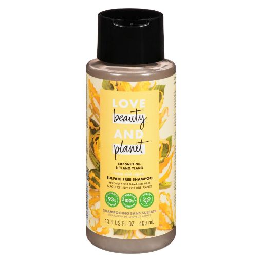 Picture of LOVE, BEAUTY, PLANET SHAMPOO - COCONUT OIL and YLANG YLANG 400ML