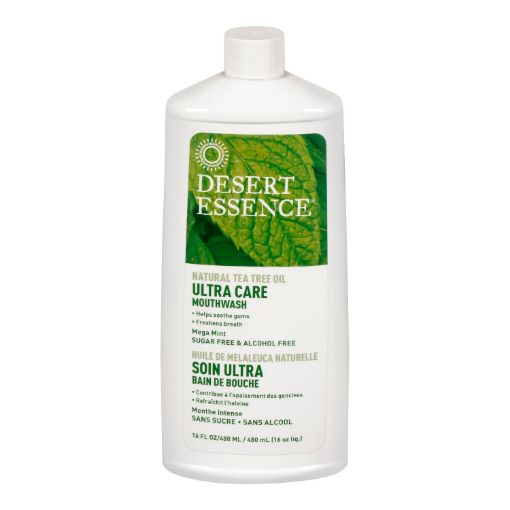 Picture of DESERT ESSENCE - ULTRA CARE  MOUTHWASH 473ML      