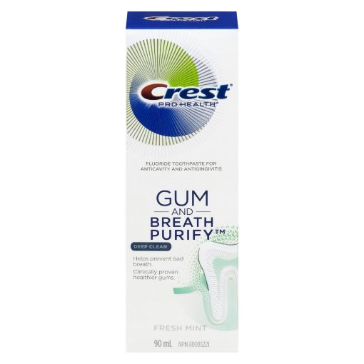 Picture of CREST GUM and BREATH PURIFY TOOTHPASTE - DEEP CLEAN 90ML