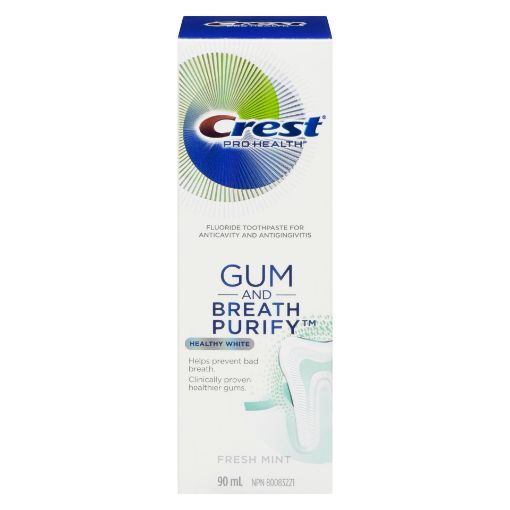 Picture of CREST GUM and BREATH PURIFY TOOTHPASTE - HEALTHY WHITE 90ML