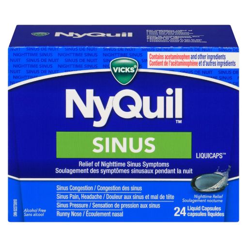 Picture of NYQUIL LIQUID CAPSULES -  SINUS 24S
