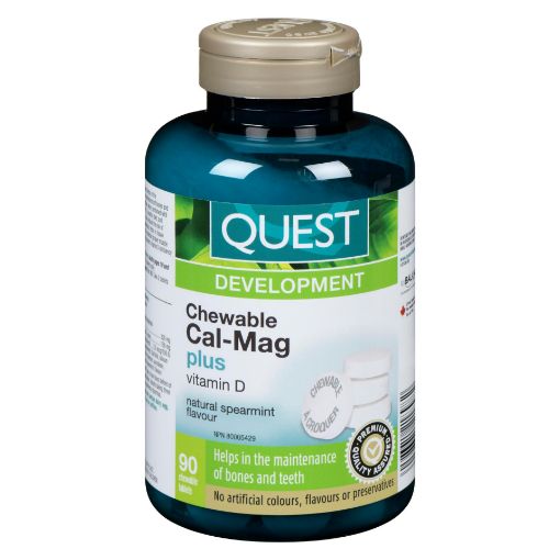 Picture of QUEST CAL-MAG + VIT D CHEWABLE 90S