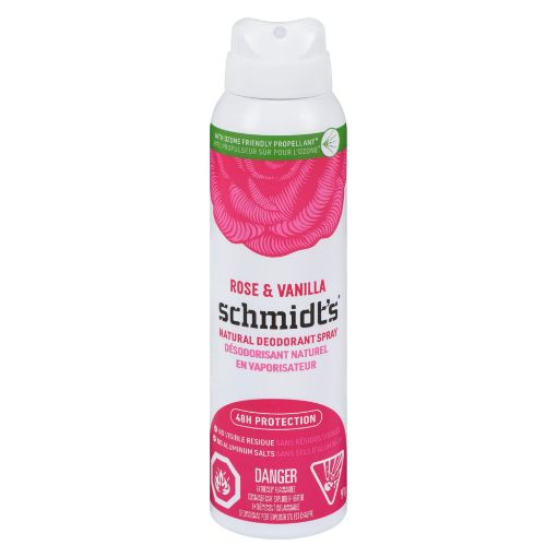 Picture of SCHMIDTS NATURAL DEODORANT SPRAY - ROSE AND VANILLA 91GR